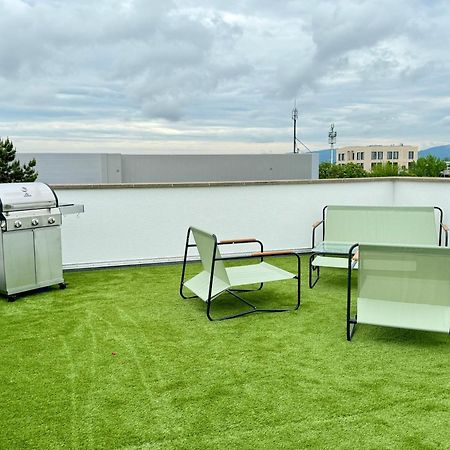 220 Qm Penthouse Wohnung Mit Fahrstuhl - Ohne Spa MHG Buitenkant foto