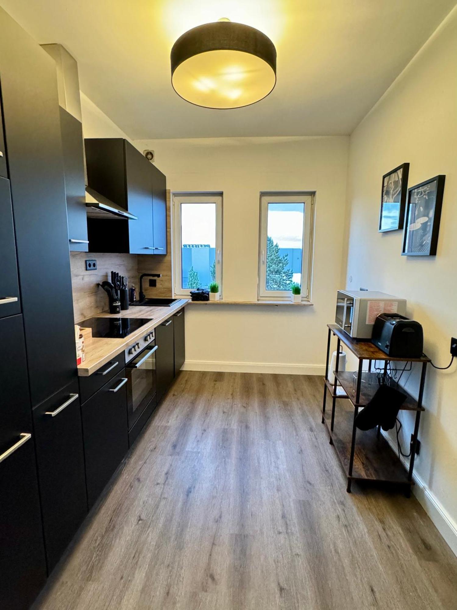 220 Qm Penthouse Wohnung Mit Fahrstuhl - Ohne Spa MHG Buitenkant foto