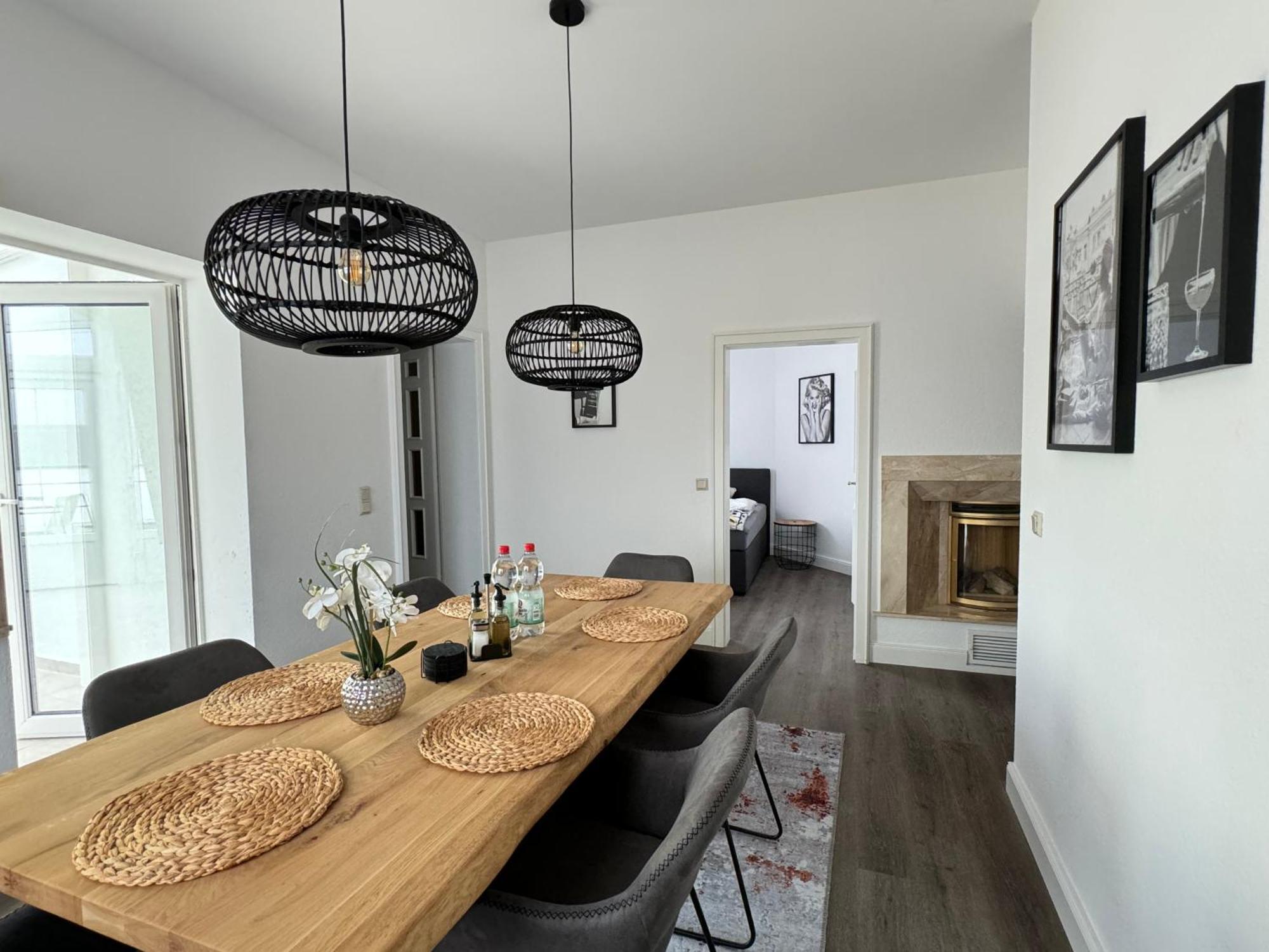 220 Qm Penthouse Wohnung Mit Fahrstuhl - Ohne Spa MHG Buitenkant foto